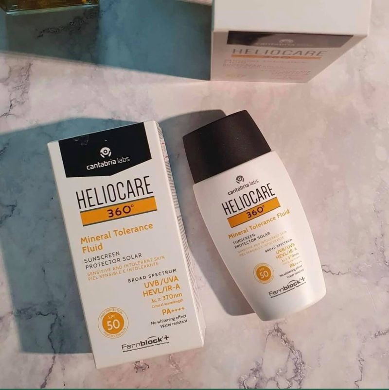kem chống nắng Heliocare Mineral Tolerance Fluid 3