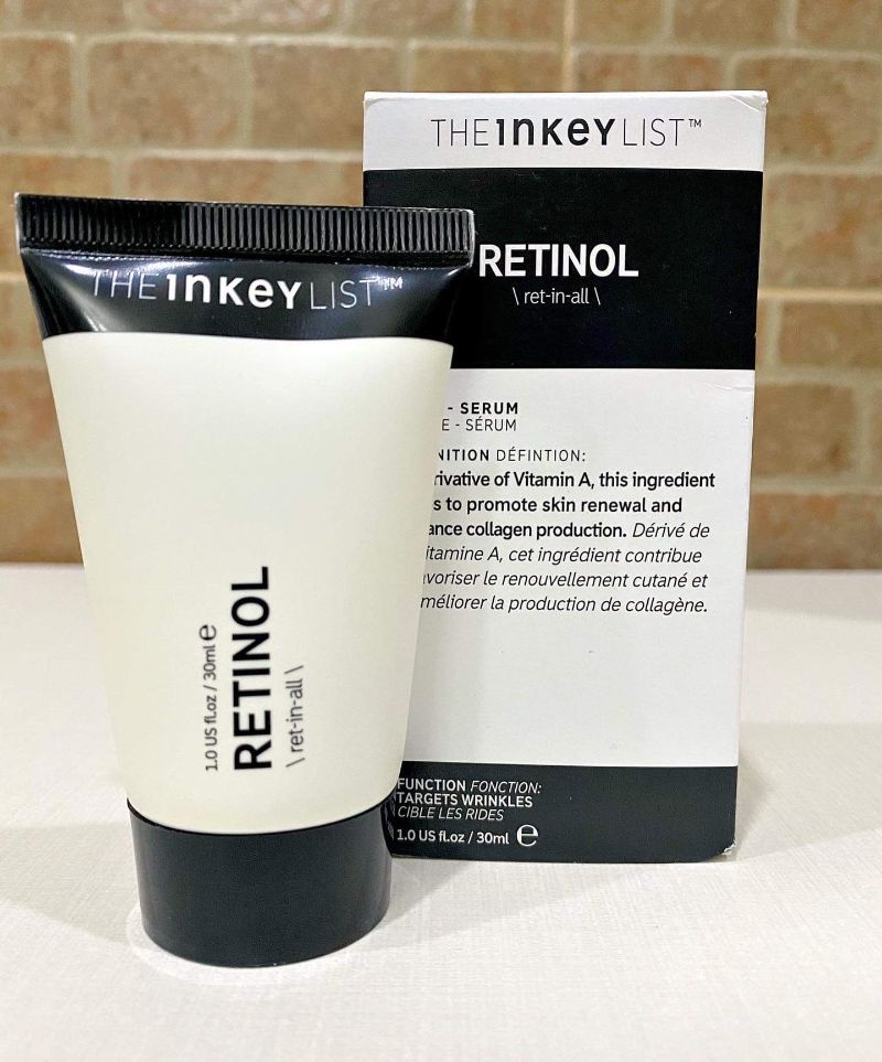 Review retinol The Inkey List 3